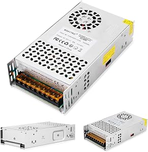 BOSYTRO 12V 50A 600W Power Supply, Universal Switching, AC110/220 -DC 12V Power Transformer for 3D Printers, CCTV, LED Str…