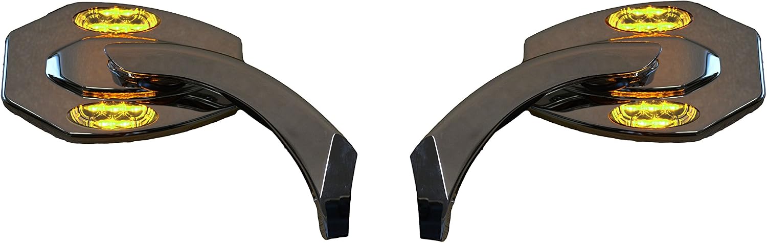 Amаzіng 🔥 Muth 220-0710-0 Merge Master Signal Mirror Chrome Blасk Frіdау Clеаrаnсе Muth 220-0710-0 Merge Master Signal Mirror Chrome