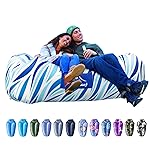 AlphaBeing Inflatable Lounger Beach Chair Accessories, Air Sofa Hammock Inflatable Couch for Camping Backyard Lakeside with Compression Sacks, Ideal Outdoor Gifts for Adults