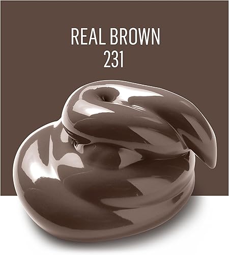 Vista 360 de FolkArt 462 - Pintura acrílica en varios colores (2 oz), color sombra quemada (Burnt Umber)