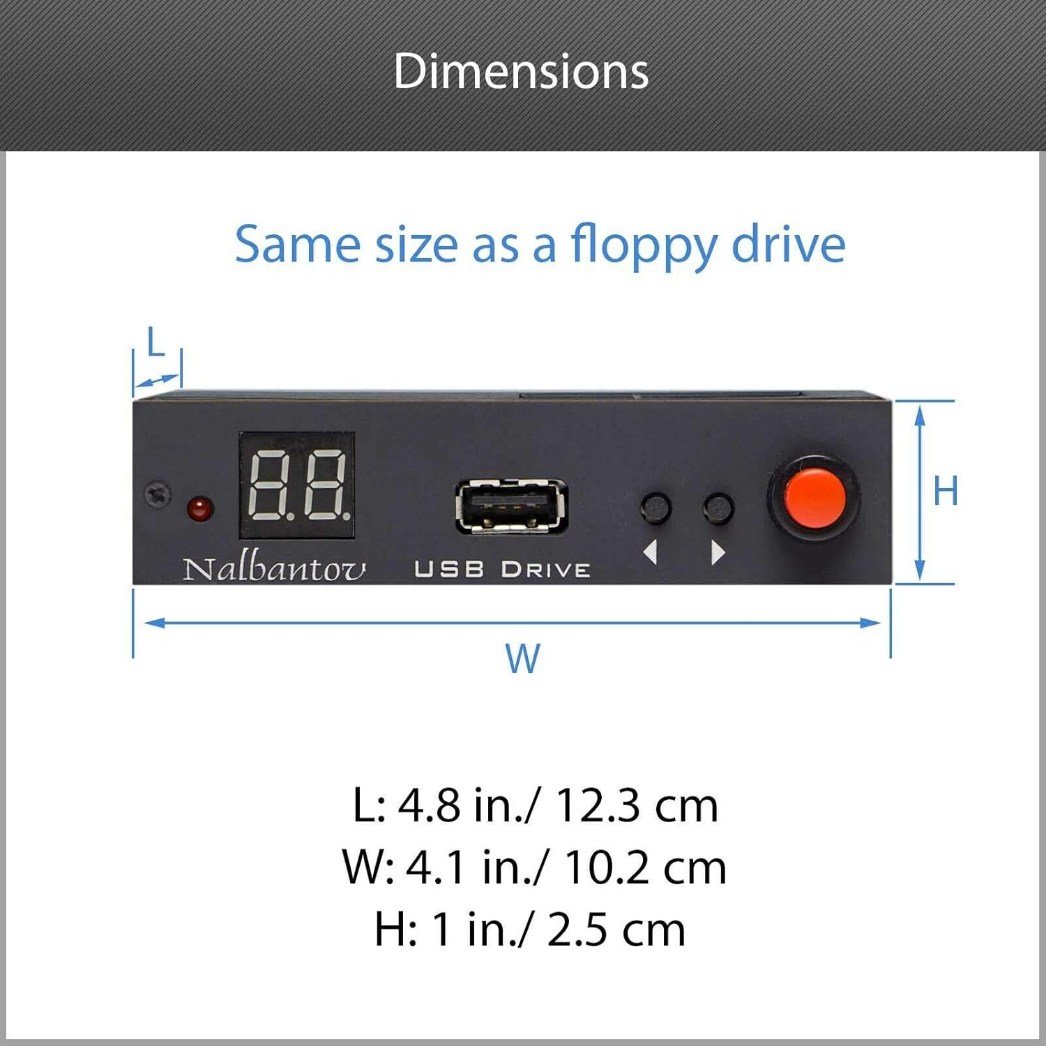 USB Floppy Disk Drive Emulator N-Drive 100 RB SY-FD20 for Technics SX-GN3(K) and SX-GN5(K)