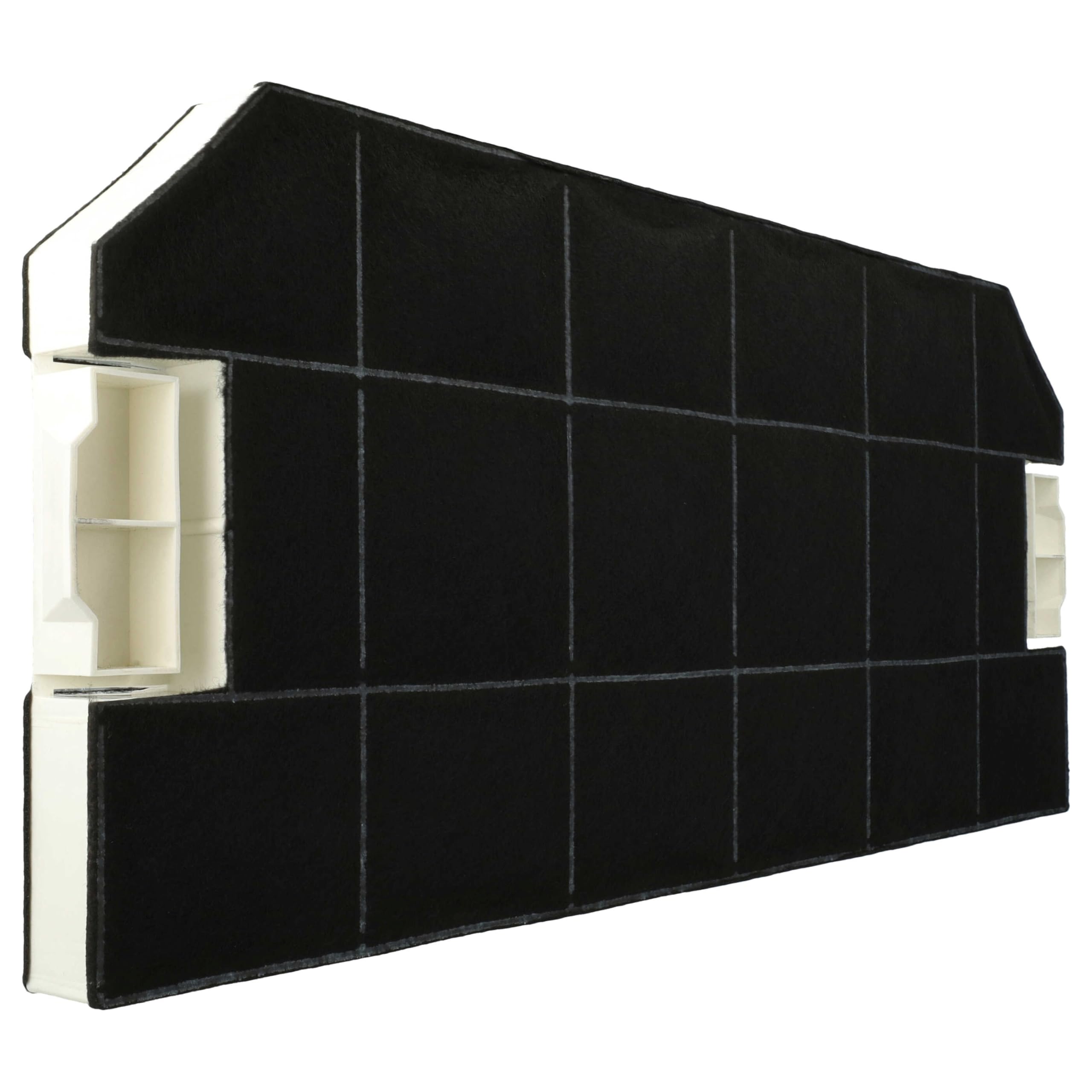 vhbw Filtro a carboni attivi sostituisce Siemens LZ33000, LZ33500 per cappe aspiranti - 49,6 x 23 x 3 cm