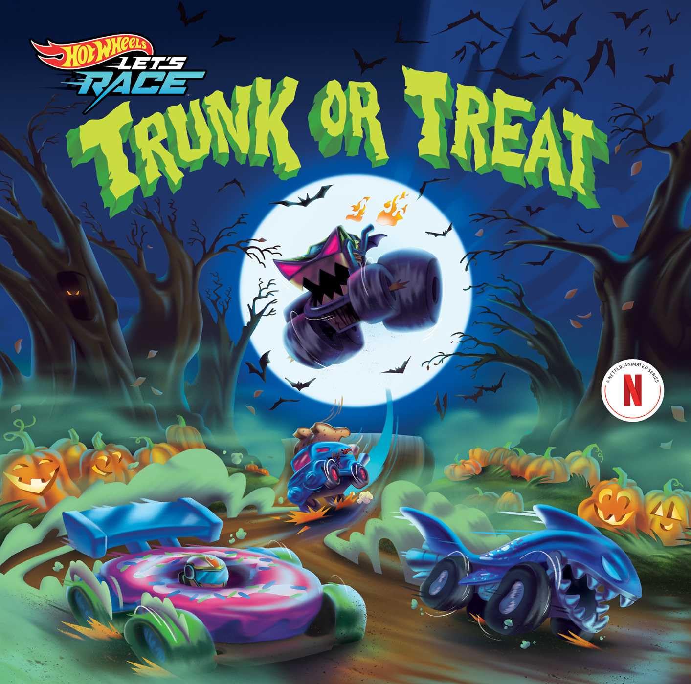 Hot Wheels Let's Race: Trunk or Treat?      Hardcover – Picture Book, July 7, 2026