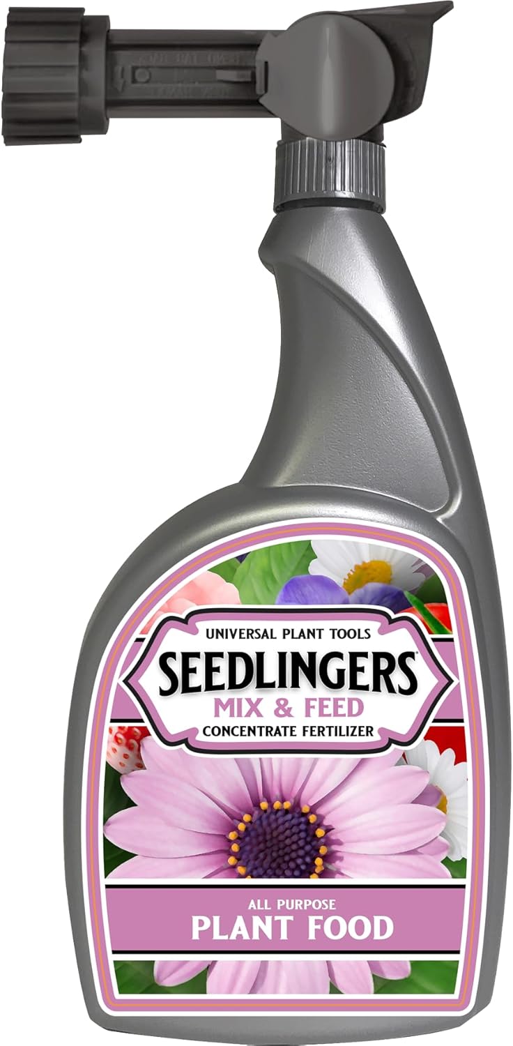 Seedlingers Mix & Feed Alimento Líquido para Plantas 946ml