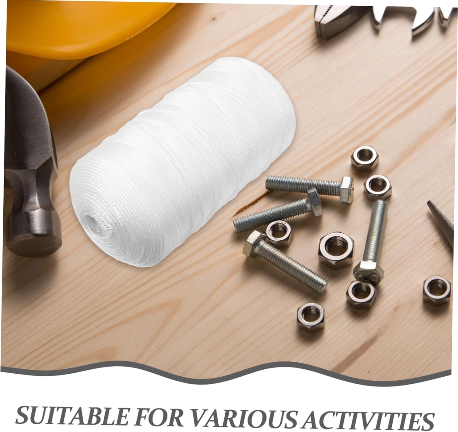 Holibanna 1roll Multi-use Twine String for Gardening Plants and Climbing Support Pe Material Low Elasticity for Stability Outdoor Activities
