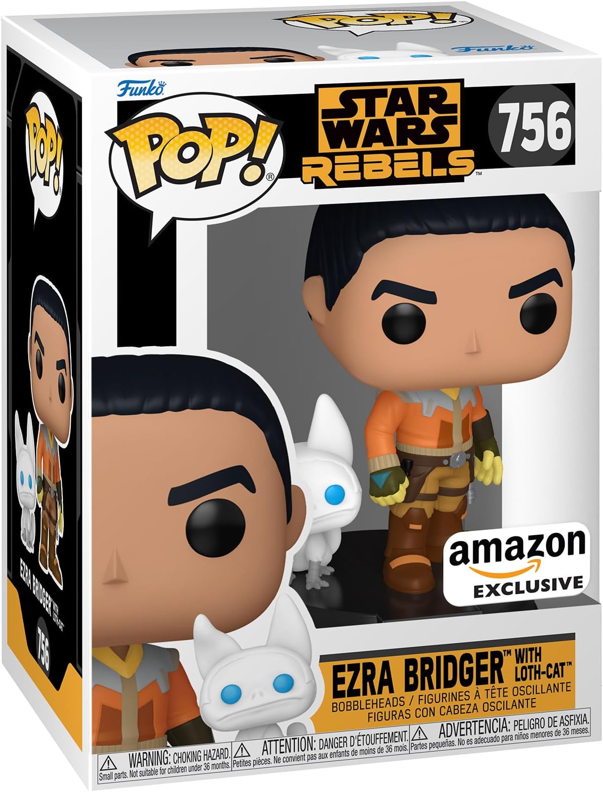 Pop!&Buddy: Rebels - Ezra Bridger with Loth-Cat