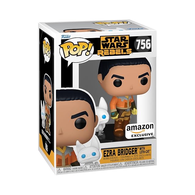 Funko Pop! & Buddy: Rebels - Ezra with Loth Cat - Star Wars: Rebels - Exclusiva Amazon