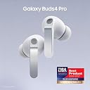 Samsung Galaxy Buds4 Pro (White) in-Ear Wireless Earbuds with Hi-Fi Audio | Adaptive ANC 2.0 and EQ 2.0 | 2-Way Speaker | 360-Audio | Voice Detect | Live Translation | Head Gesture | IP57 gallery image