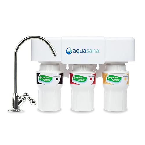 Miniatura 1 de Sistema de filtro de agua de 3 etapas Aquasana AQ-5300 para debajo del mostrador AQ-530056