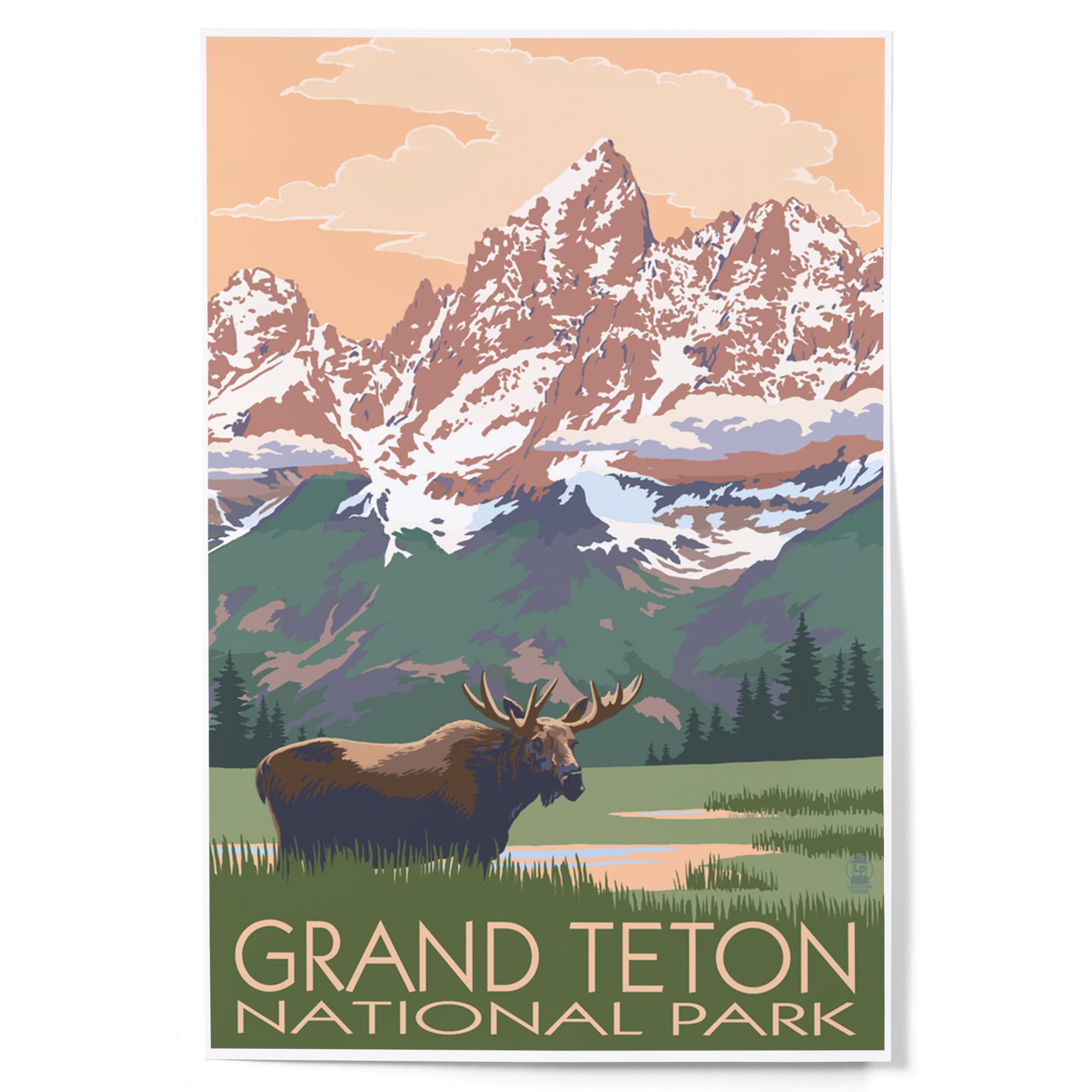 Amazon.com: Lantern Press 12x18 Inch Art Print Wall Decor, Grand