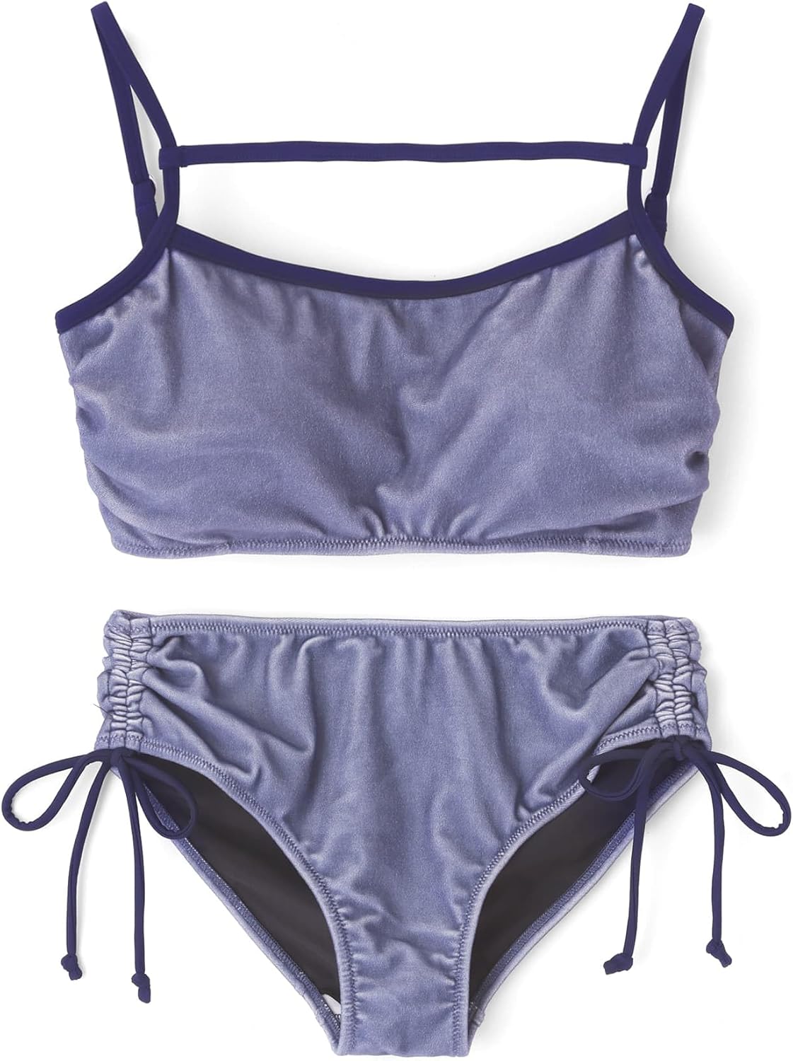 Swankiss スワンキス 総レース ブラウス パール 水色 ビジュー 半袖