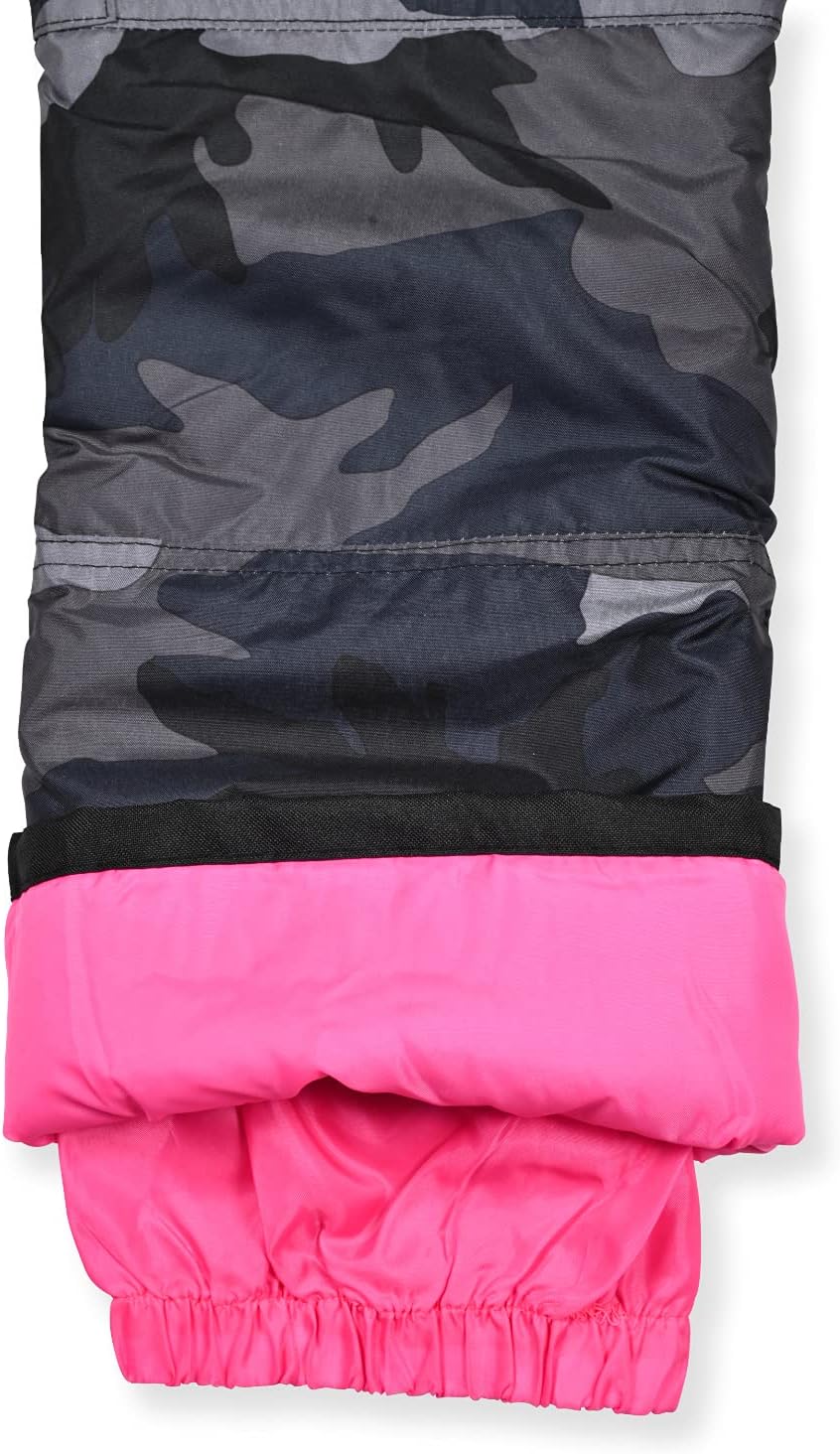 Arctic Quest Polar Fleece Water Resistant Insulated Unisex Boys and Girls Unisex Ski & Snow Bib Pants Overalls - Image 4