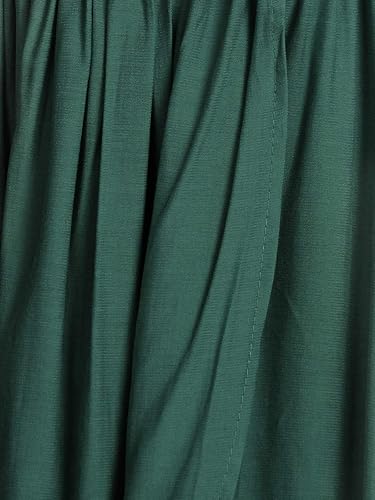 Miniatura 5 de Anna-Kaci - Vestido de campesina renacentista de manga larga para mujer, estilo bohemio, casual, con hombros descubiertos