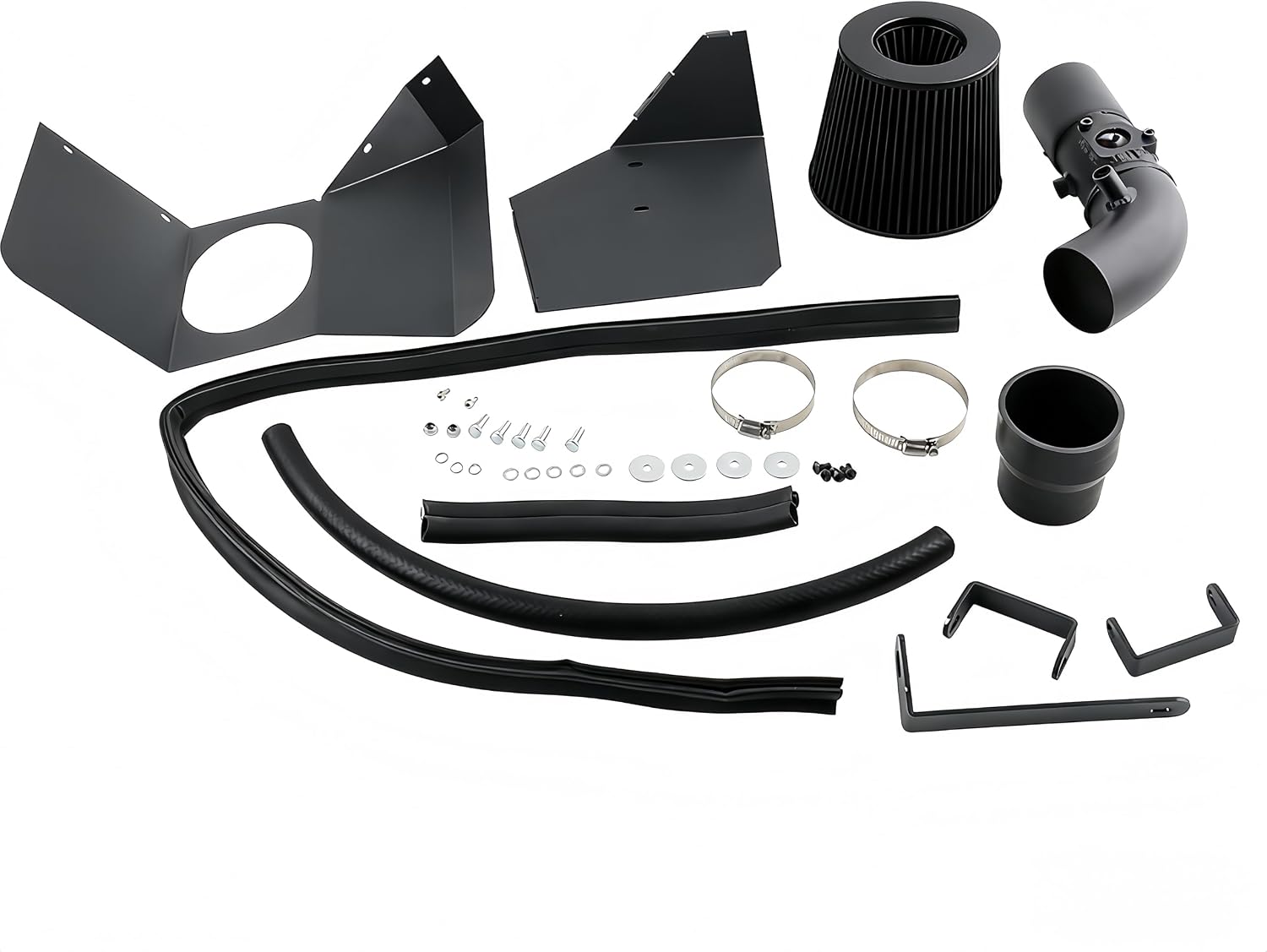 Cold Air Intake Compatible with 2009-2017 Toyota Corolla / 2016-2017 Scion iM 1.8L, Heat - Resistant Aluminum Pipe, High - Flow Filter