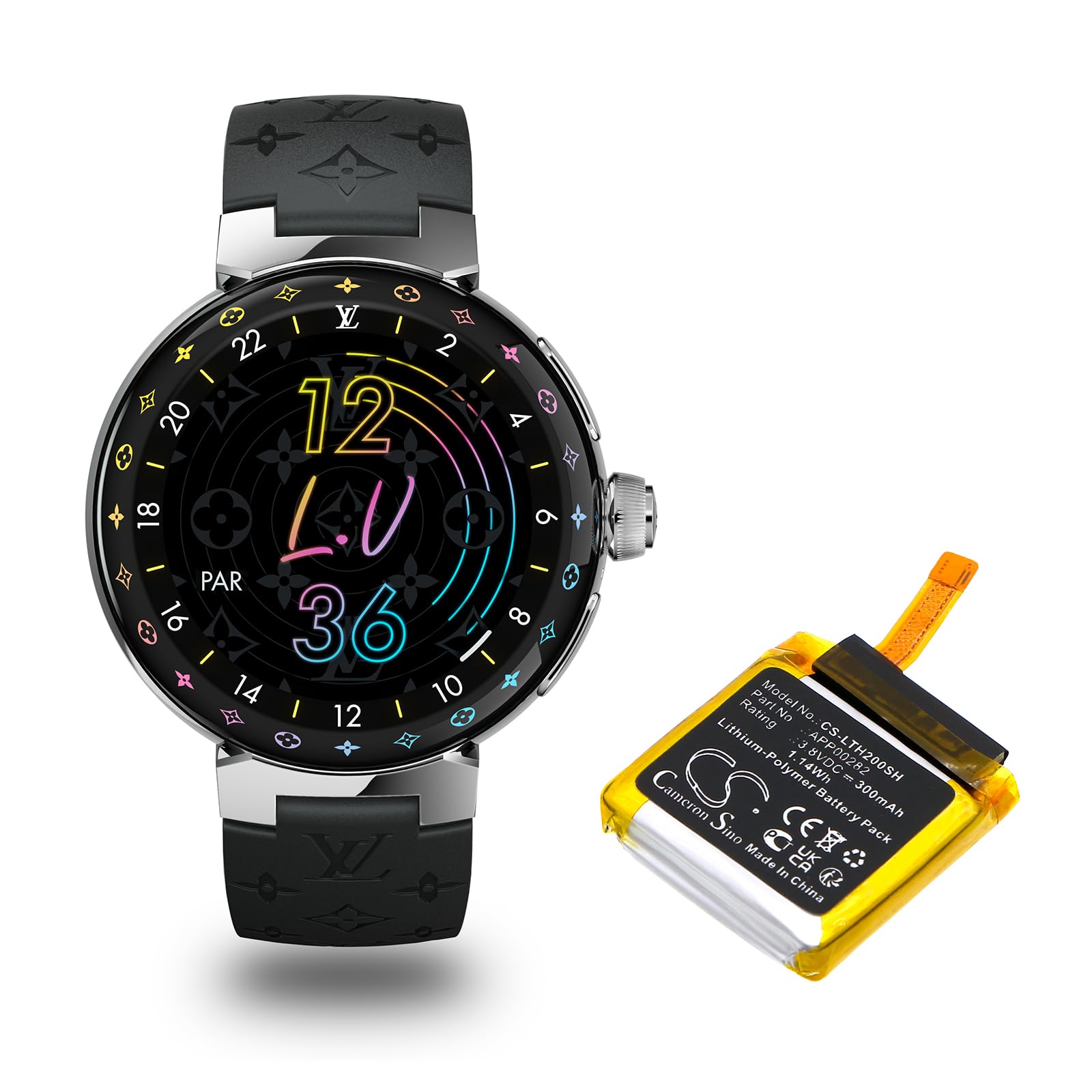 Louis Vuitton battery Charger  Tambour Horizon Louis Vuitton Tambour 1 and 2 Smartwatch Charging Stand  main image 3