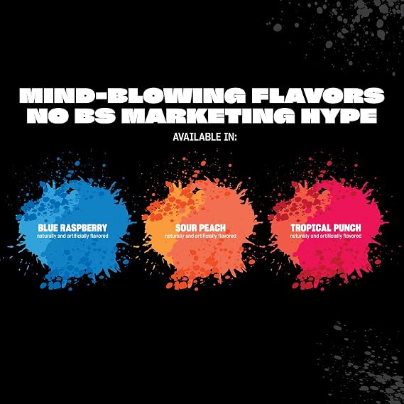 MUTANT MindFK, Epic Nootropic Pre-Workout, Blue Raspberry, 16.2 oz