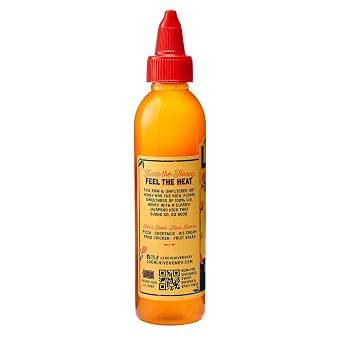 Local Hive Original Hot Honey 9 oz, Sweet & Spicy, Natural Raw Honey with Hot Pepper Blend for Drizzling, Dipping, Tacos, BBQ, Grilling, and Cooking | Raw US honey infused with real peppers, drizzle on pizza, fried chicken, biscuits, cheese boards & charcuterie
