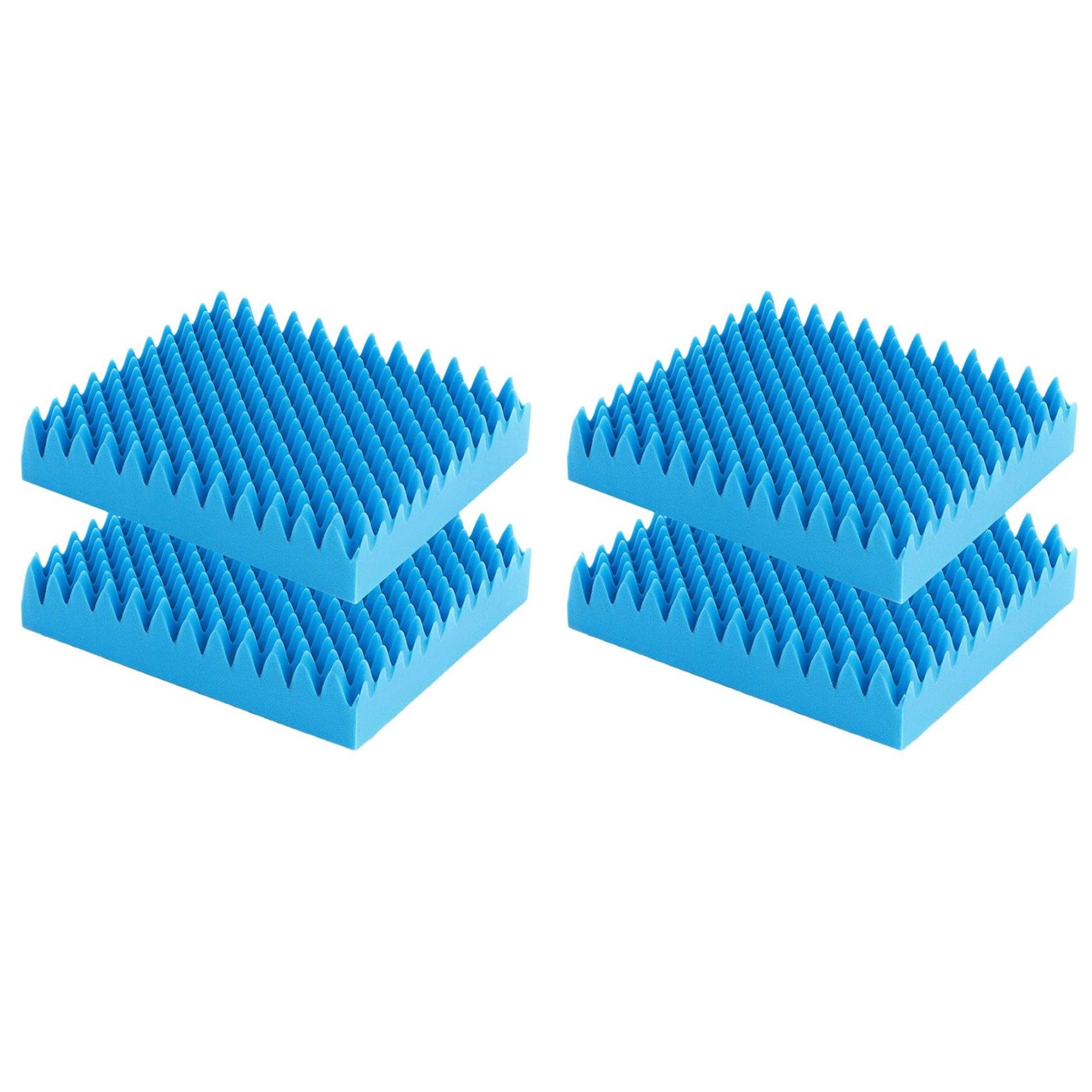 Jnchdghwa 4 Pcs Egg Foam Pad Egg Chair Cushion to Relieve Back Foam Seat Cushion Chair Pad for Recliner Wheelchair