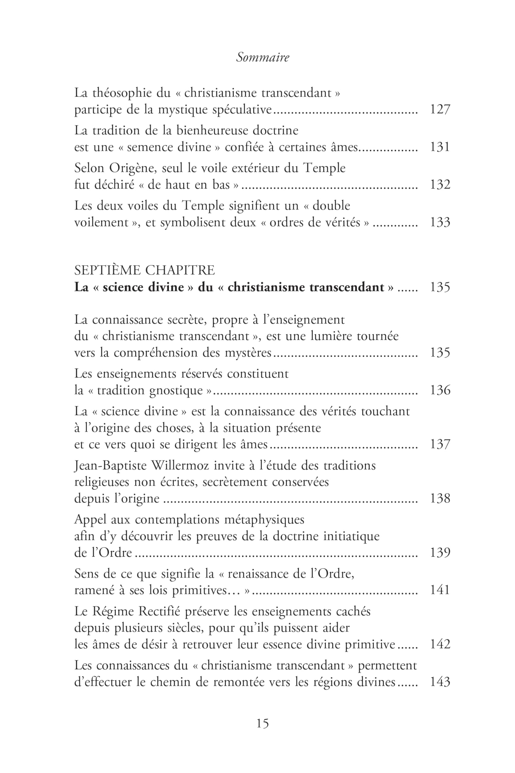 Le christianisme transcendant du Rite Écossais Rectifié - Son origine et ses mystères révélés