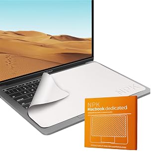 Pellicola protettiva per tastiera e schermo, set di protezione per tastiere e display di laptop - Panno in microfibra (34 x 22,5 cm) per MacBook Pro da 15 e 16 pollici, Dell XPS,HP Envy e altri