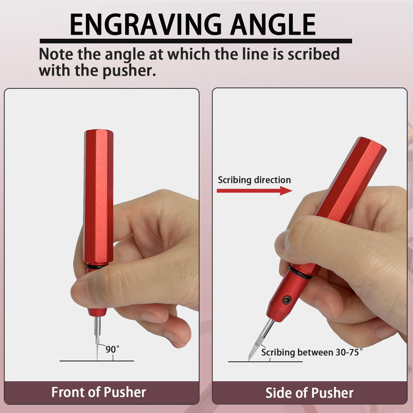 Model Scriber Tool 0.10mm Tungsten Steel Chisel — Amazon image 6