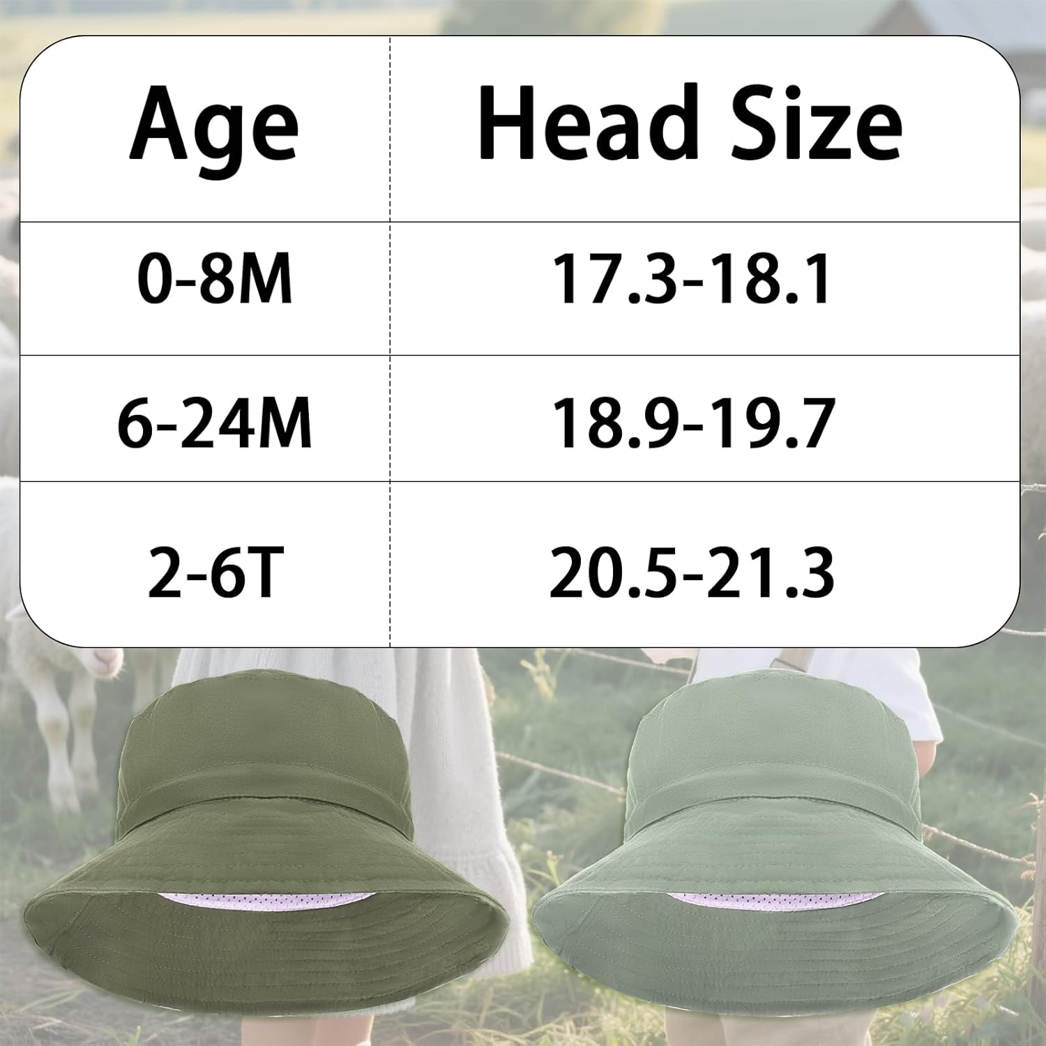 Baby Sun Hat UPF 50+ Kids Bucket Hat Adjustable Sun Protection Beach Hats for Toddler Boys Girls 0-6 Years - Image 6