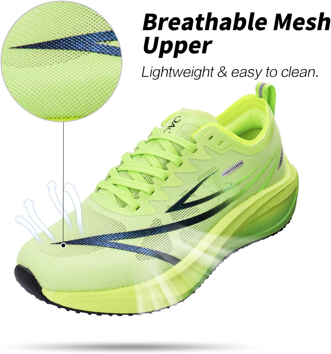 Carbon Plate Marathon Running Racing Shoes Men Stable Support Shock-Relief Ultra-Light TPU Outsole Rebound Sneakers - Image 5