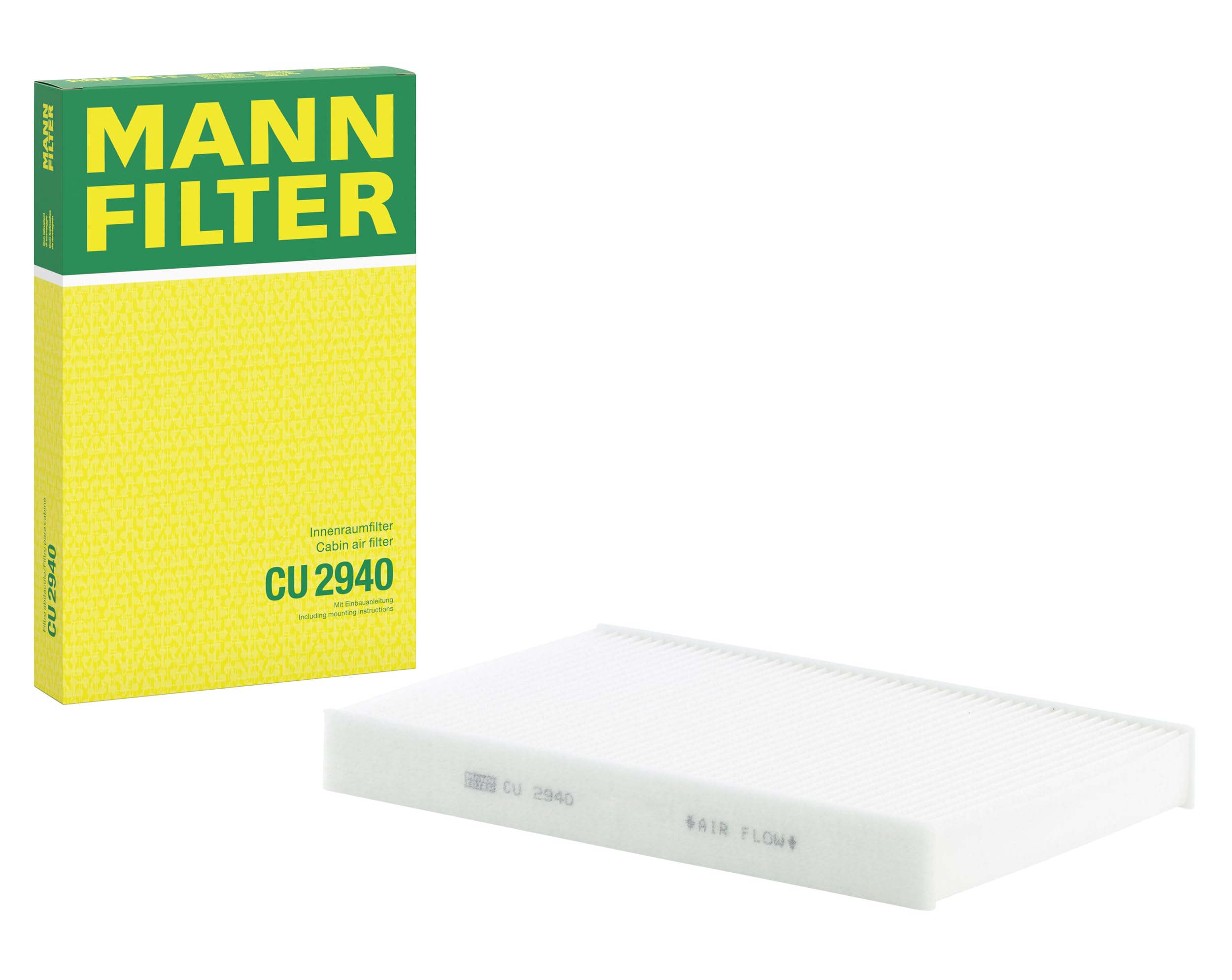 Pollen Cabin Filter Mann For Citroen C2 C3 C4 DS4 Peugeot 307 308 RCZ CC SW