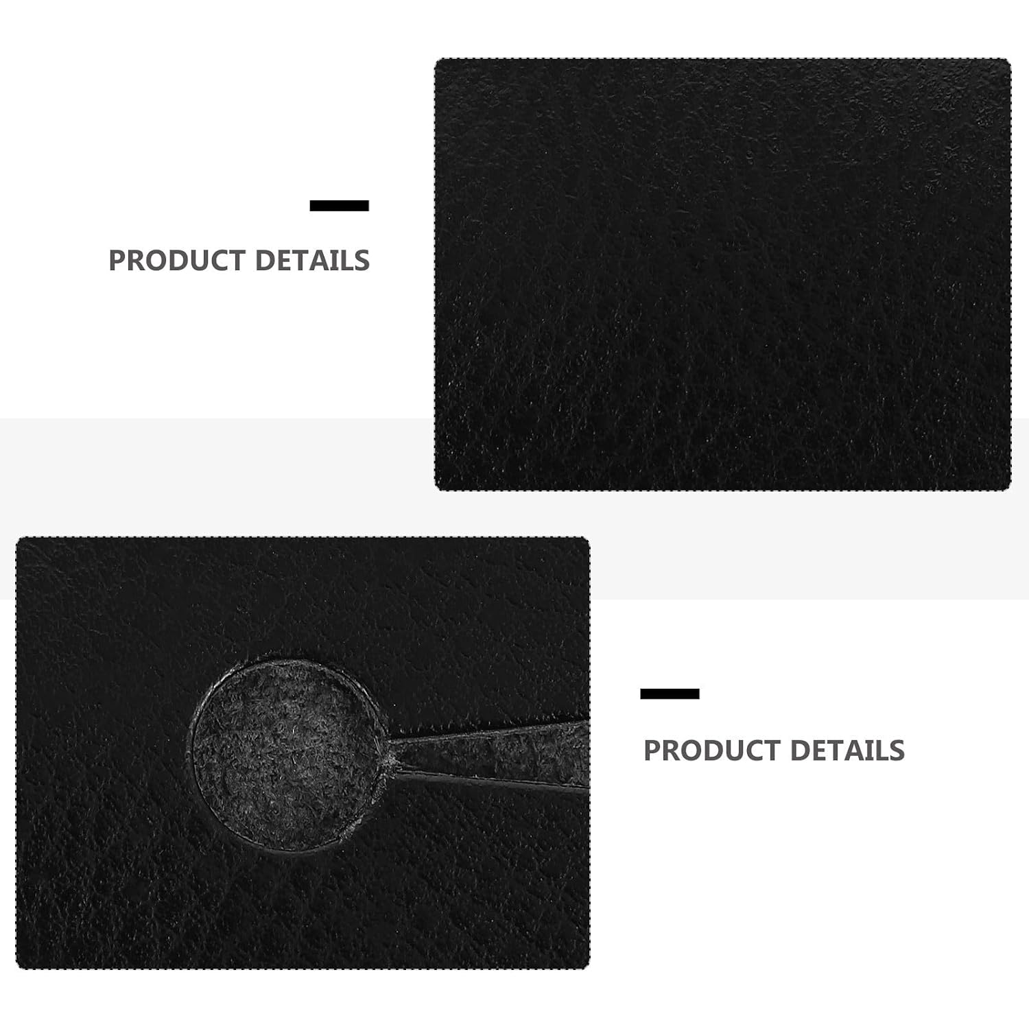 Safety Razor Travel Accessory Protective Case Pu Leather Compact Shaver Carrying Bag that Protects Razor Head and Fingers Black for Travel and Wet Shave