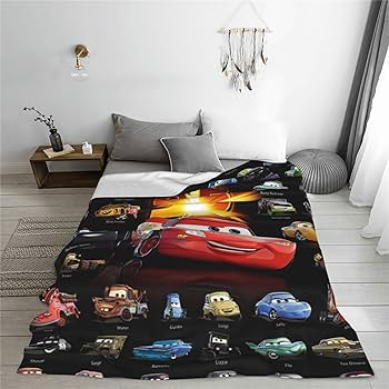 Amazon｜毛布 カーズ アニメ 軽量 ブランケット フランネル 洗える