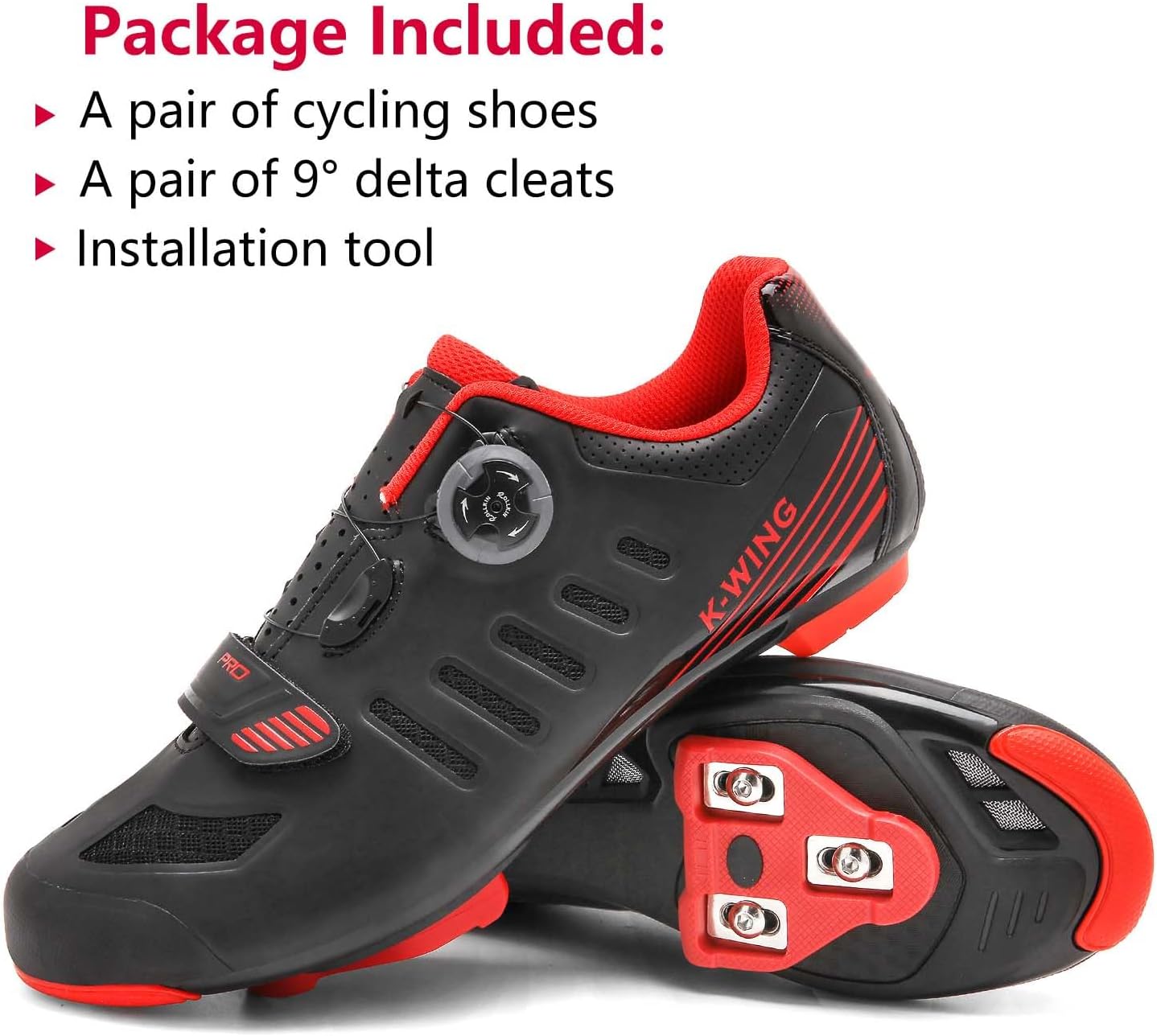 Unisex Cycling Shoes Compatible with pelaton Indoor Road Bike Shoes Mountain Bike Shoes for Men and Women Delta Cleats Clip Outdoor Pedal Bicycle Shoes MTB Shoes for Men - Image 7