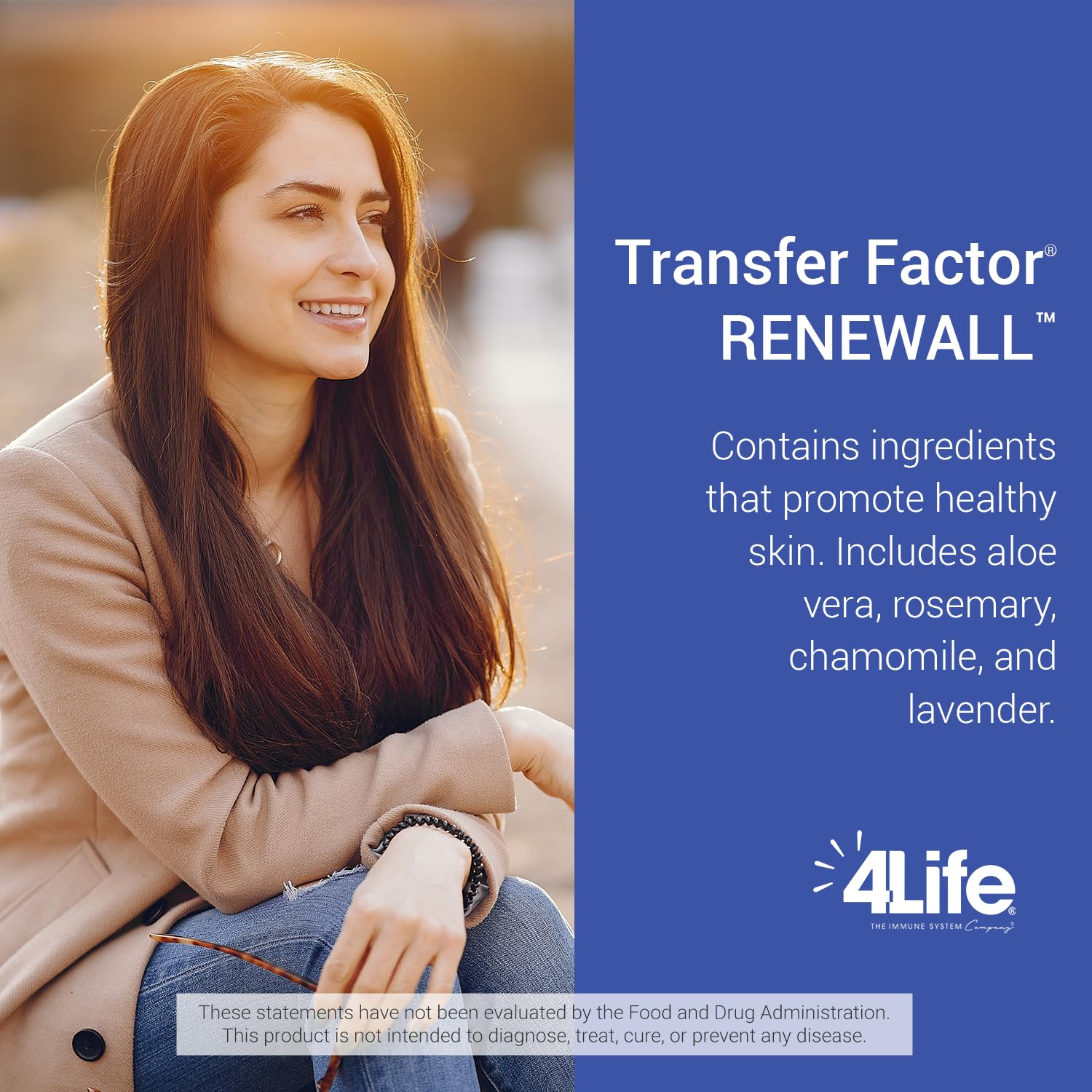4Life Transfer Factor RenewAll Gel - Topical Skin Care with Aloe Vera, Lavender Extract, Eucalyptus Oil, and Rosemary - 2oz - Image 4