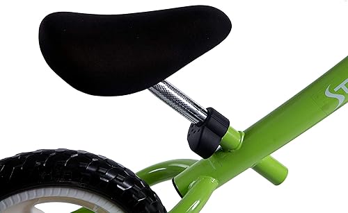 Miniatura 6 de Bicicleta de equilibrio para niños de 3 a 5 años, neumáticos de 12 pulgadas, bicicleta de entrenamiento sin pedal para niños pequeños y niñas, verde