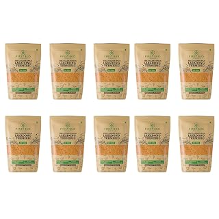 First Bud Organics Golden Spice Lakadong Turmeric Powder - 250gm x 10 | Organic Turmeric Powder & 7 to 12% High Curcumin Certified | Chemical Free Haldi Powder & Sourced From Jaintia Hills, Meghalaya