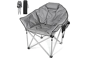 Suteck Oversized Camping Chairs for Adults: Enhanced Comfort and Convenience for Outdoor Adventures