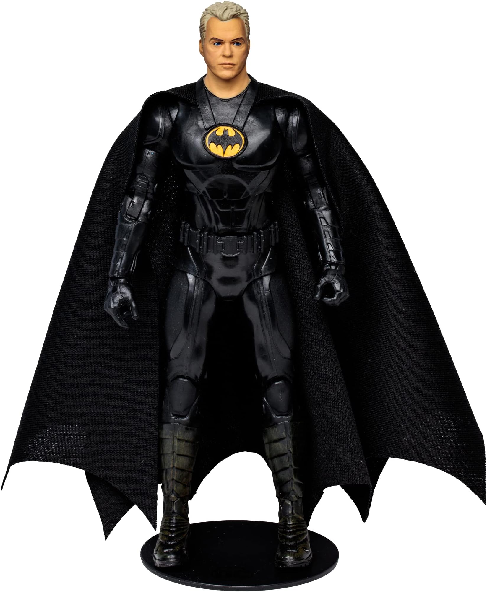 DC Multiverse Movie 7 Inch Action Figure The Flash Exclusive - Unmasked Batman (Gold Label), Black
