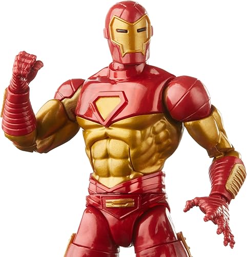 Miniatura 6 de Marvel Hasbro Legends Series - Figura de acción modular de Iron Man de 6 pulgadas, incluye 4 accesorios y 1 pieza Build-A-Figure, diseño y