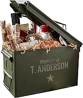 Vista 1 de Personalization Universe Caja de munición personalizada auténtica con calibre Cal