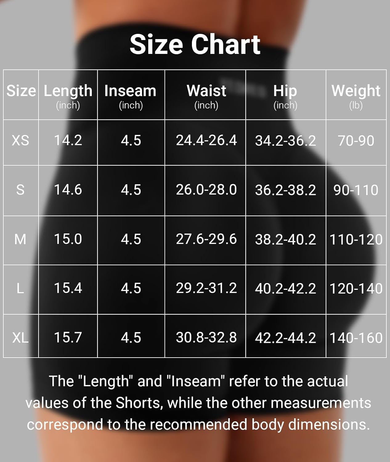 YEOREO Workout Shorts Womens Butt Lifting 4.5" Seamless Hidden Scrunch High Waist Gym Tummy Control Christiy Biker Shorts - Image 6