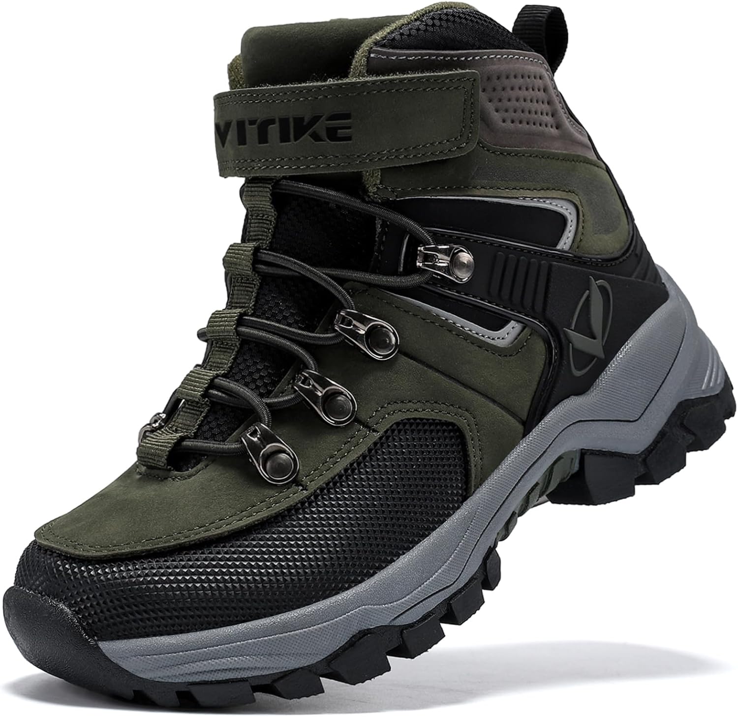 Littleplum Boys Snow Boots Winter Warm Booties Antiskid Hiking Outdoor Shoes Ankle Boots for Kids