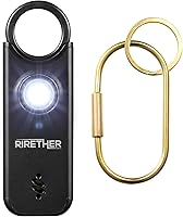 Vista 1 de Alarma personal para mujeres, hombres, niños, alarma de detección de vibración mejorada 2023, sirena de autodefensa de protección para ancianos