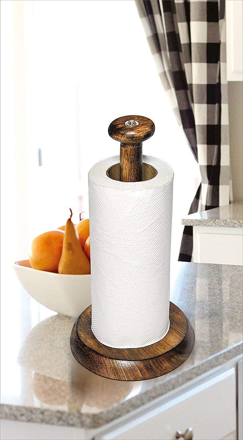 Craftatoz Handicrafts Wood Tissue Holder/Table Decoration Tissue Pumping Napkin Holder