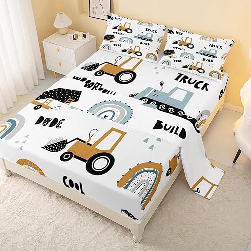 Miniatura 77 de CVHouse Juego de sábanas de mariposa arcoíris tamaño individual para niñas, niños, adolescentes, juego de ropa de cama de 4 piezas con 1 sábana