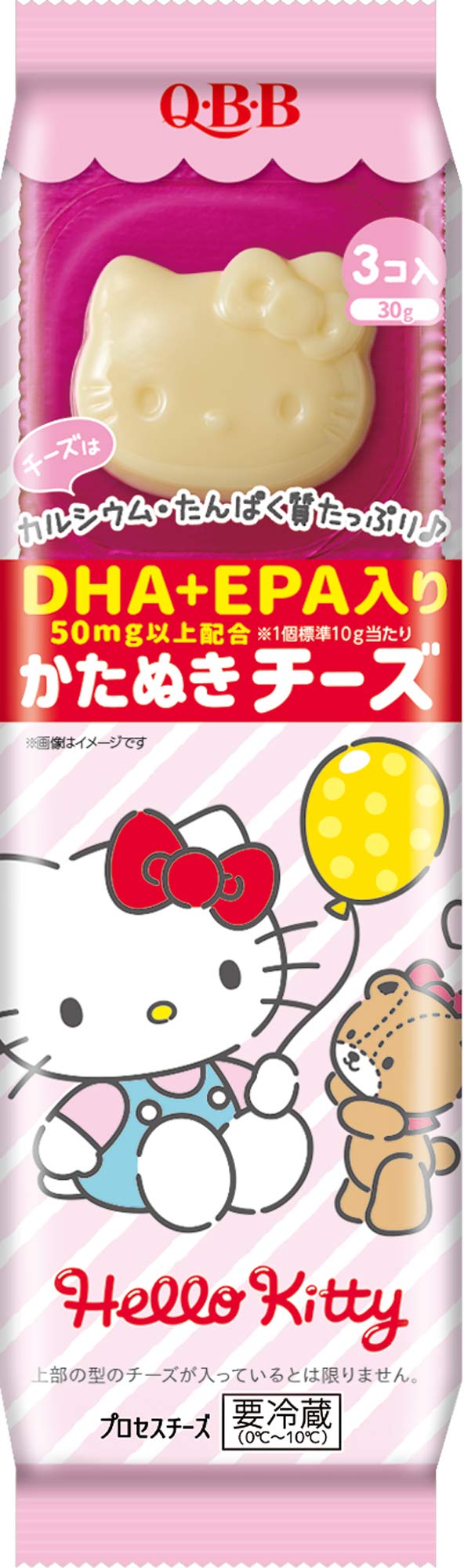 Amazon.co.jp: QBB ハローキティかたぬきチーズDHA・EPA入り