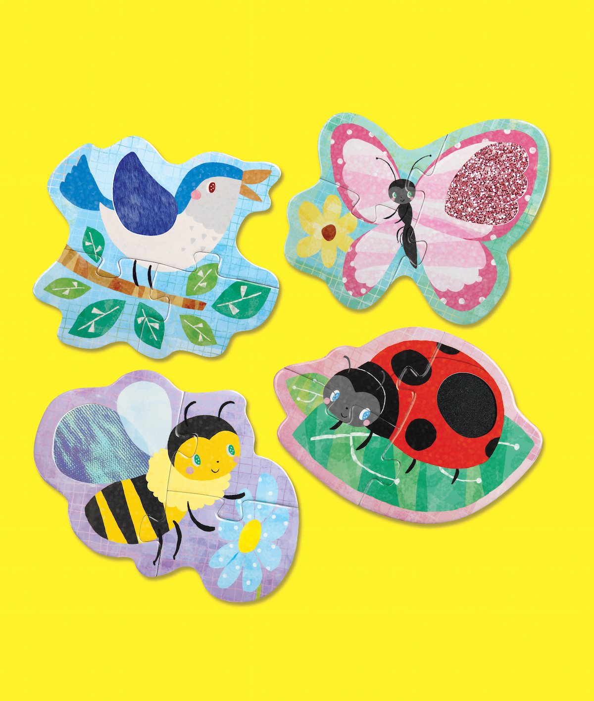 Mudpuppy in The Garden My First Touch & Feel Puzzle (12 Piece) - Image 3