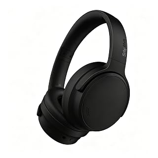 Srhythm NiceComfort 35 (2nd Gen) Hybrid Noise Cancelling Headphones,Wireless Bluetooth 6.0, 5Microphones with ENC,Transparency,Spatial Audio,140H Playtime,Low Latency,Custom EQ via App - Amazon product rated Grade A