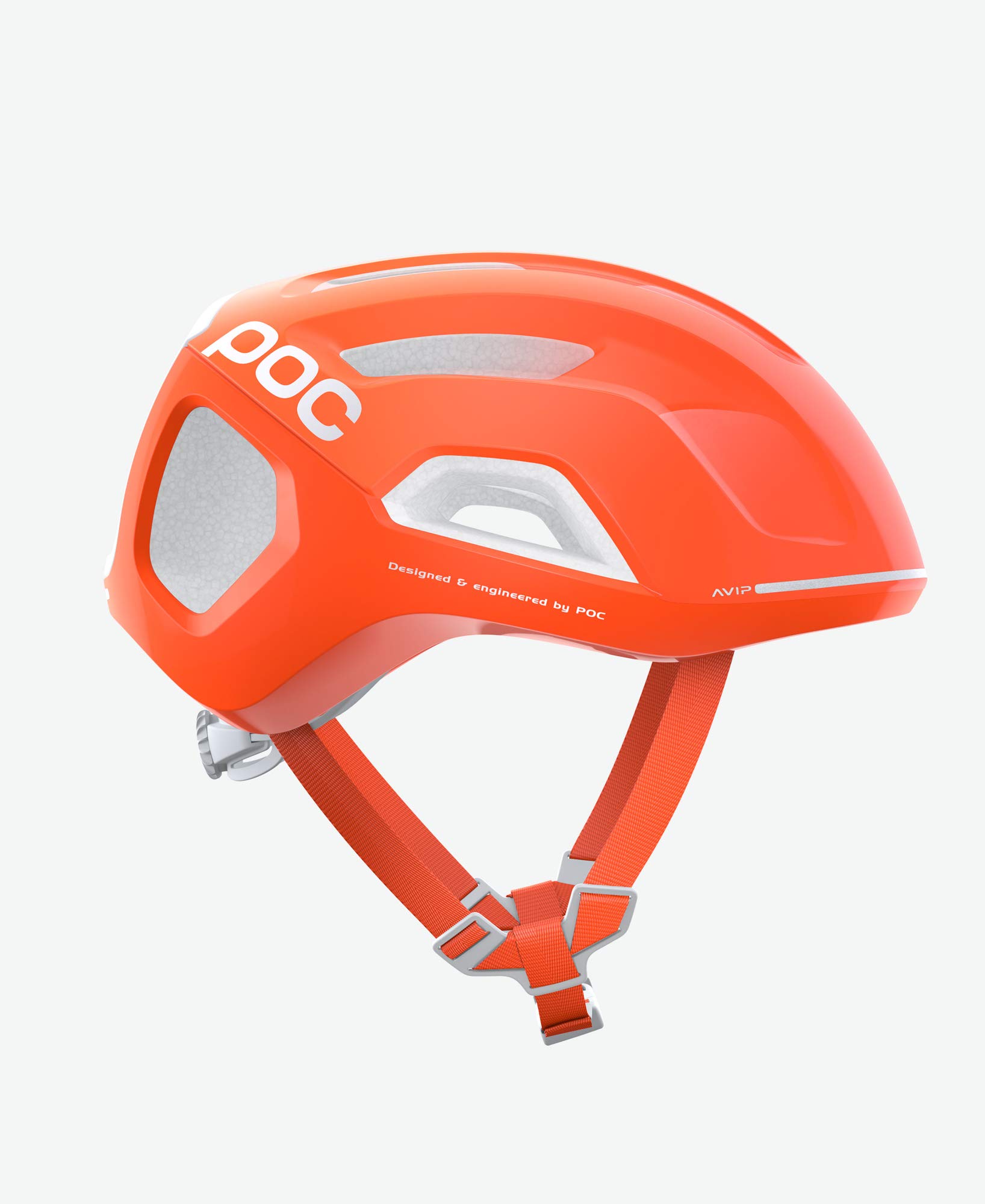 Amazon.com : Poc Ventral Tempus Spin Helmet FLUOR-ORANGE S