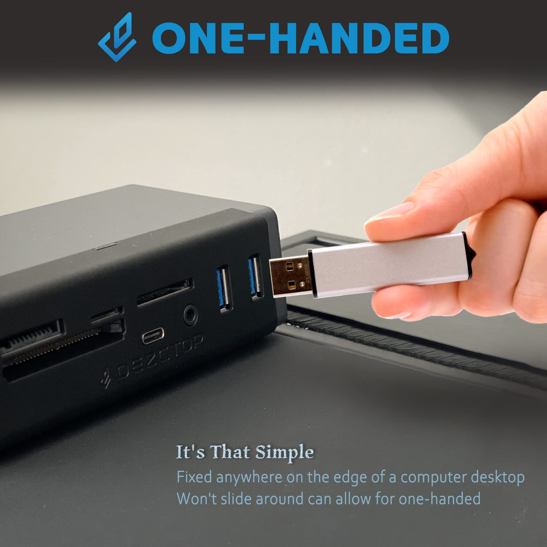 Amazon | DEZCTOP USB 3.2 Gen 2 クランプハブ 7-in-1アダプター