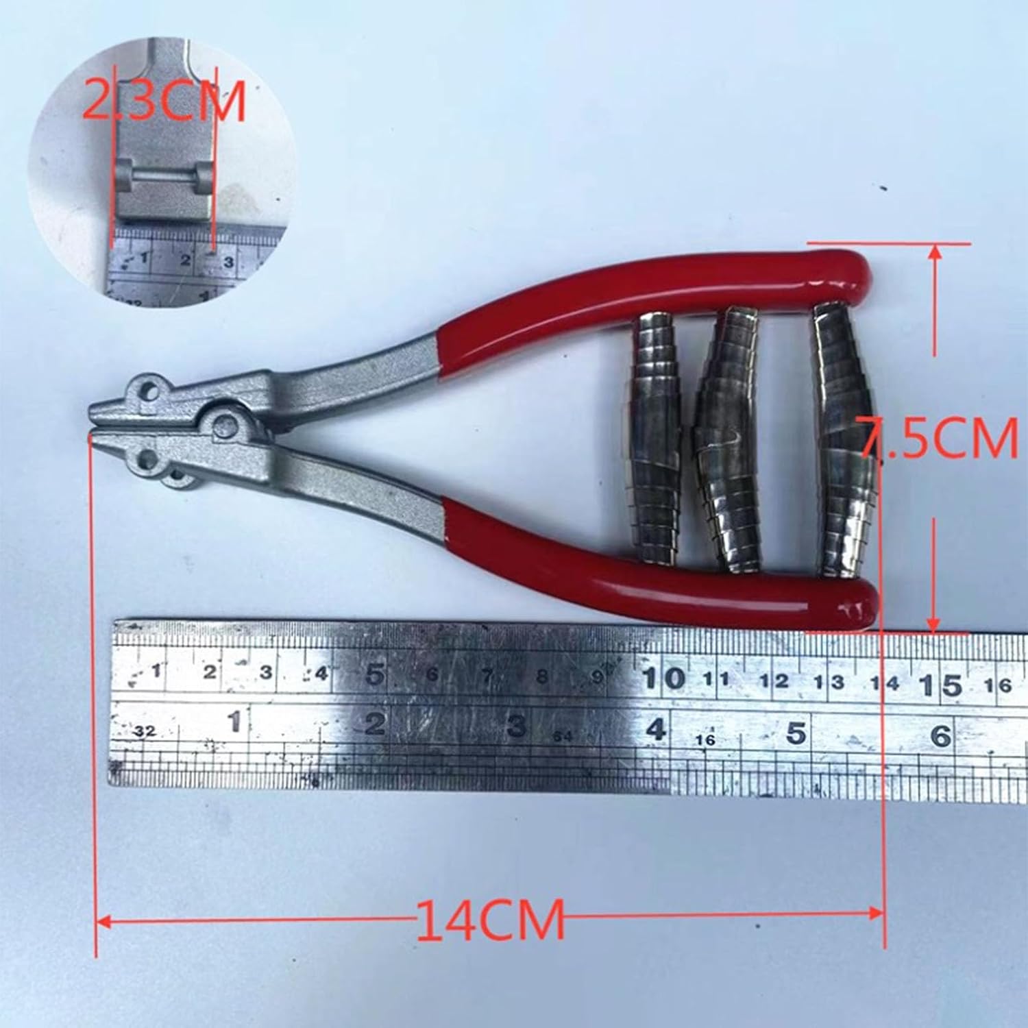 Tennis Racket String Machine Hand Pulled Starting Clamp 3/4 Spring Clamping Tool For Racquet Squash Badminton Racket Portable Badminton Starting Stringing Clamp