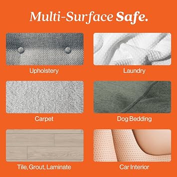 Orange Odor Eliminator | Pet Odor Deodorizer for Strong Odor | Enzyme Stain Cleaner for Cats, Dogs, and Pets | Great for Carpets, Furniture, Dog Kennels, and More (32 Fl Oz)
